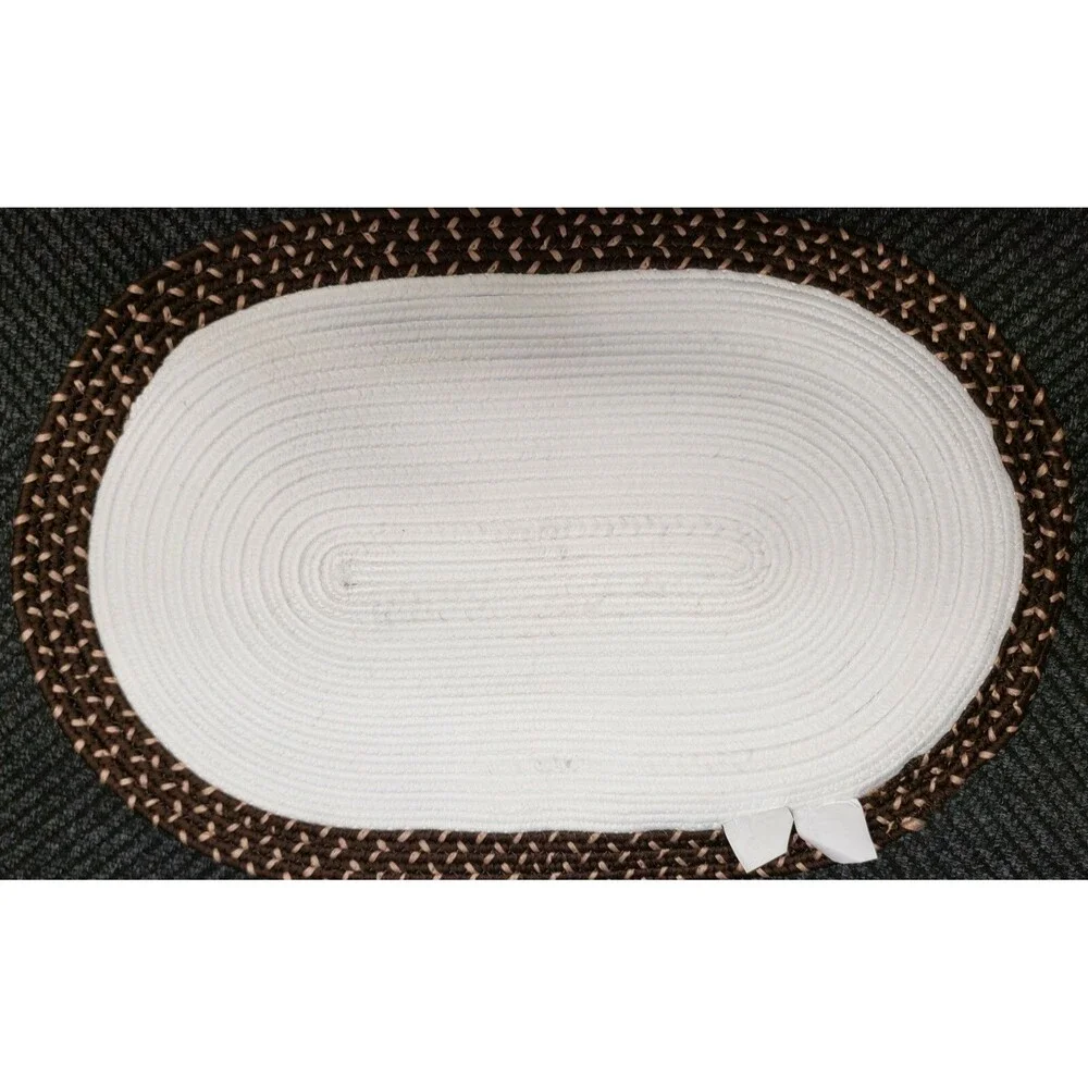 Oval Braided Kitchen Accent Rug (20
